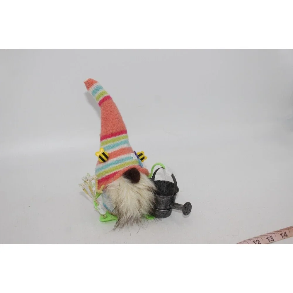 Gardening Garden Gnome Plush Handmade Scandinavian Swedish Tomte Weighted Bees